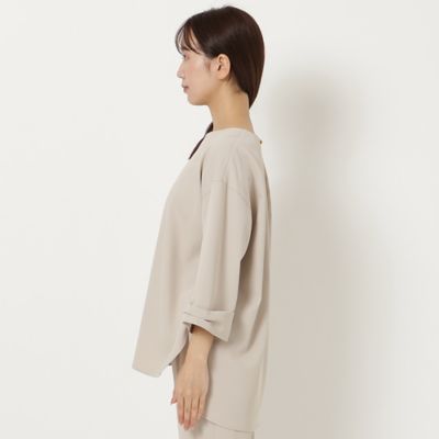 【セットアップ対応】エステルダブルクロスブラウス（５１０３２５０７）