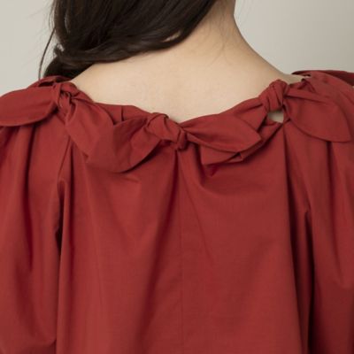 リボンネックブラウス（51033314） | Rose Tiara (Women