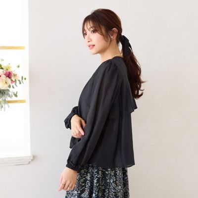 シアーブルゾン（51033405） | Rose Tiara (Women/大きい