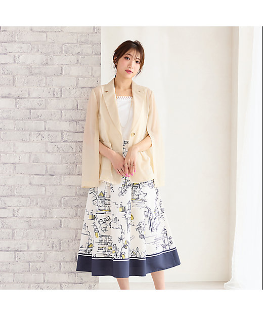 シアージャケット(51033419) | Rose Tiara (Women シアージャケット(51033419) | Rose Tiara (Women