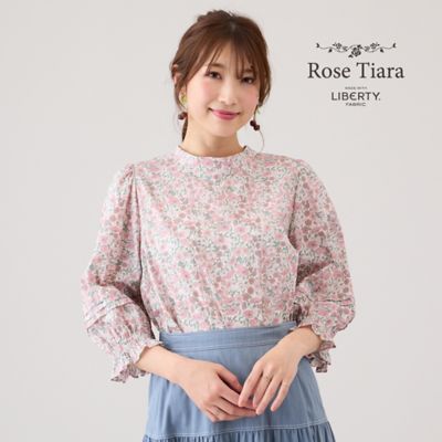 Rose Tiara (Women/大きいサイズ)/ローズティアラ(大きいサイズ) Ｒｏｓｅ　Ｔｉａｒａ　ｗｉｔｈ　ＬＩＢＥＲＴＹ　ＦＡＢＲＩＣＳ／ブラウス（５１０３３５０７）