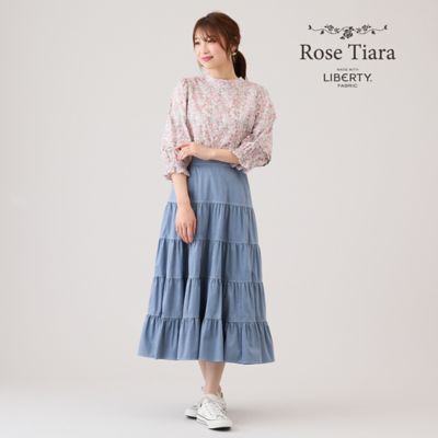 Ｒｏｓｅ　Ｔｉａｒａ　ｗｉｔｈ　ＬＩＢＥＲＴＹ　ＦＡＢＲＩＣＳ／ブラウス（５１０３３５０７）