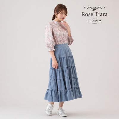 Ｒｏｓｅ　Ｔｉａｒａ　ｗｉｔｈ　ＬＩＢＥＲＴＹ　ＦＡＢＲＩＣＳ／ブラウス（５１０３３５０７）
