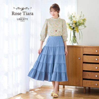 Ｒｏｓｅ　Ｔｉａｒａ　ｗｉｔｈ　ＬＩＢＥＲＴＹ　ＦＡＢＲＩＣＳ／ブラウス（５１０３３５０７）