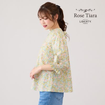 Ｒｏｓｅ　Ｔｉａｒａ　ｗｉｔｈ　ＬＩＢＥＲＴＹ　ＦＡＢＲＩＣＳ／ブラウス（５１０３３５０７）