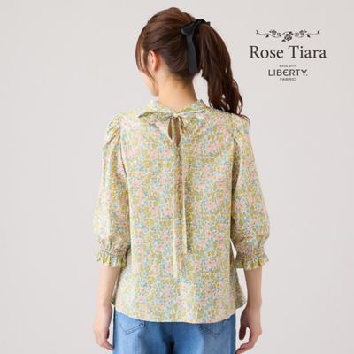 Ｒｏｓｅ　Ｔｉａｒａ　ｗｉｔｈ　ＬＩＢＥＲＴＹ　ＦＡＢＲＩＣＳ／ブラウス（５１０３３５０７）