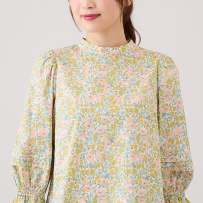 Ｒｏｓｅ　Ｔｉａｒａ　ｗｉｔｈ　ＬＩＢＥＲＴＹ　ＦＡＢＲＩＣＳ／ブラウス（５１０３３５０７）