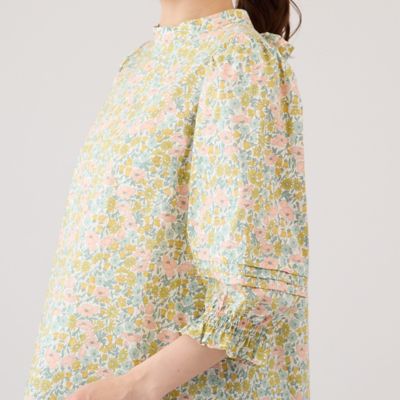 Ｒｏｓｅ　Ｔｉａｒａ　ｗｉｔｈ　ＬＩＢＥＲＴＹ　ＦＡＢＲＩＣＳ／ブラウス（５１０３３５０７）