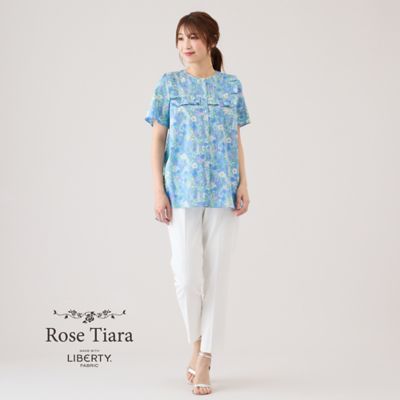 Ｒｏｓｅ　Ｔｉａｒａ　ｗｉｔｈ　ＬＩＢＥＲＴＹ　ＦＡＢＲＩＣＳ／ブラウス（５１０３３５０８）