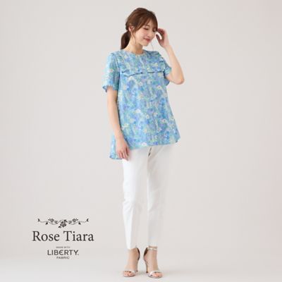 Ｒｏｓｅ　Ｔｉａｒａ　ｗｉｔｈ　ＬＩＢＥＲＴＹ　ＦＡＢＲＩＣＳ／ブラウス（５１０３３５０８）