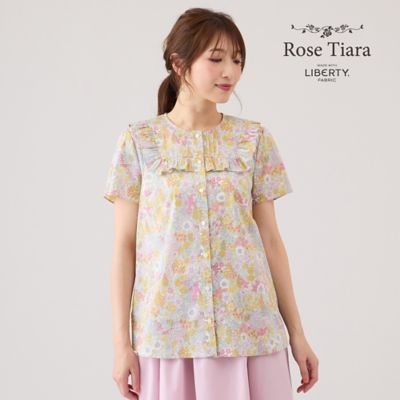Ｒｏｓｅ　Ｔｉａｒａ　ｗｉｔｈ　ＬＩＢＥＲＴＹ　ＦＡＢＲＩＣＳ／ブラウス（５１０３３５０８）