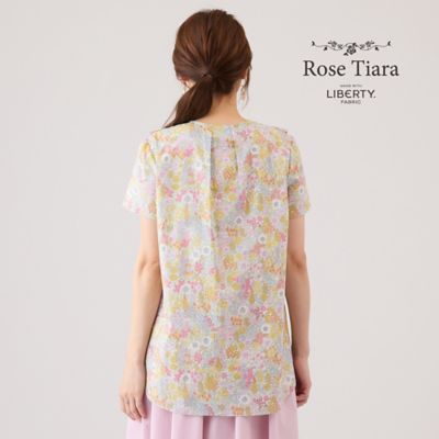 Ｒｏｓｅ　Ｔｉａｒａ　ｗｉｔｈ　ＬＩＢＥＲＴＹ　ＦＡＢＲＩＣＳ／ブラウス（５１０３３５０８）