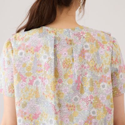 Ｒｏｓｅ　Ｔｉａｒａ　ｗｉｔｈ　ＬＩＢＥＲＴＹ　ＦＡＢＲＩＣＳ／ブラウス（５１０３３５０８）