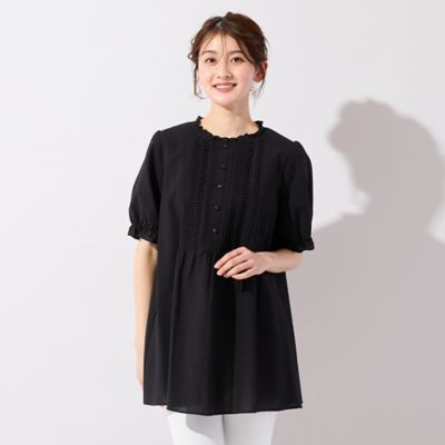 現行品【新品】chesty 定価2万 ローズシャツブラウス yori アンミヌ ねじりピンタックブラウス（51033617） | Rose Tiara (Women