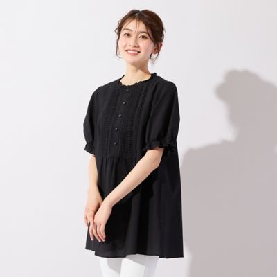 ねじりピンタックブラウス（51033617） | Rose Tiara (Women