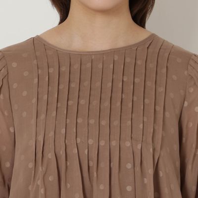 ピンタックフレアブラウス（51034614） | Rose Tiara (Women