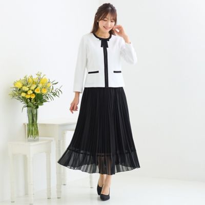 ＜Rose Tiara (Women/大きいサイズ)＞【セットアップ対応】プリーツフレアスカート（５１０４１６０３）