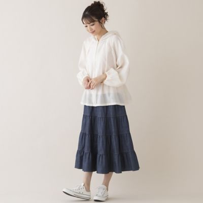 ティアードロングスカート（５１０４２４０５）