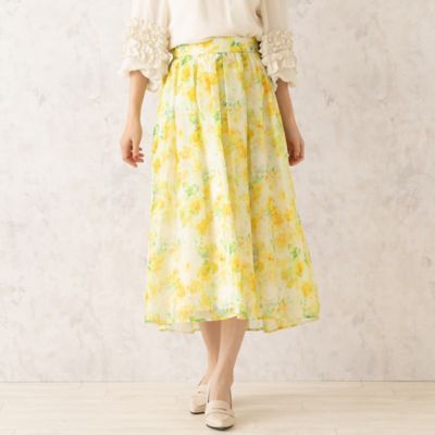 【セットアップ対応】フィッシュテールフレアスカート（５１０４２５０３）