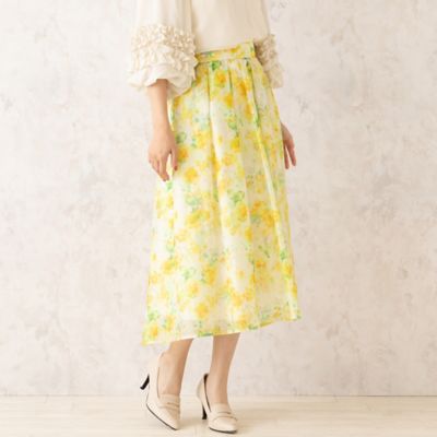 【セットアップ対応】フィッシュテールフレアスカート（５１０４２５０３）