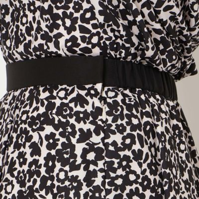 セットアップ対応】フラワーパターンフレアスカート（51042601