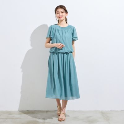 セットアップ対応】フレアプリーツスカート（51043602