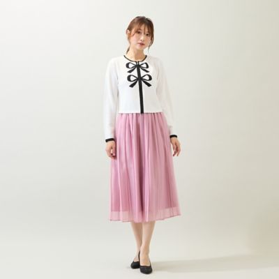 【セットアップ対応】フレアプリーツスカート（５１０４４５１２）