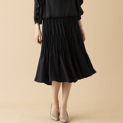 【美品】Rose Tiara ローズティアラ　スカート　大きいサイズ　46 チュールスカート（51046401） | Rose Tiara (Women