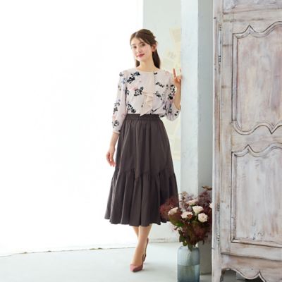 イチアンティークス バンダナ柄ティアードスカート 試着のみの美品です