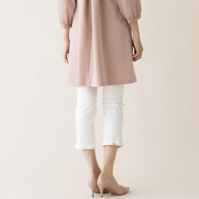 裾リボンレギンスパンツ（５１０５１４０１） | ファッション・服 