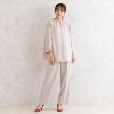 【セットアップ対応】ダブルクロスワイドパンツ（５１０５１５０１）