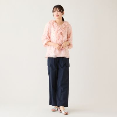 撥水】スカラポケットカーゴパンツ（51052603） | Rose Tiara