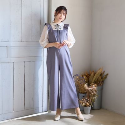 人気のため追加】パールスタッズカーブデニム（83052510