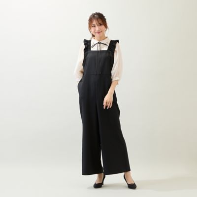 「断捨離」始めます！☆shosaton☆美品ローズティアラ大きいサイ 手洗いOK】フリルサロペット（51054501） | Rose