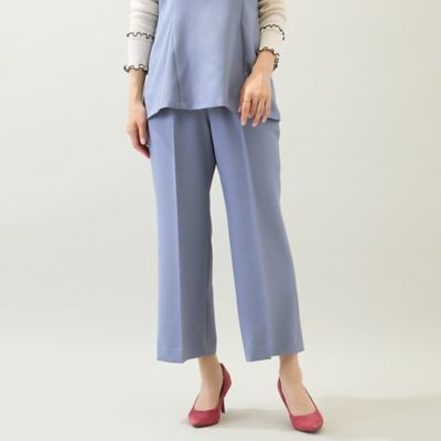 Rose Tiara (Women/大きいサイズ)/ローズティアラ(大きいサイズ)【UVカット/イージーケア/水洗い可】ワイドパンツ(51055503) アオ パンツ・ズボン【三越伊勢丹/公式】