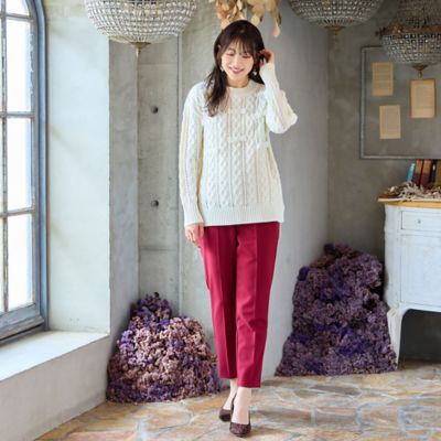 レッド系 レディースのパンツ | 三越伊勢丹オンラインストア・通販【公式】