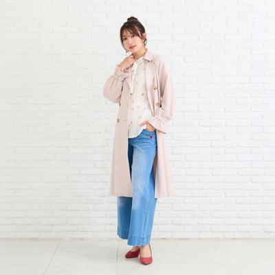 ギャザートレンチコート（51071601） | Rose Tiara (Women