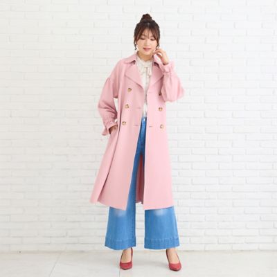 ピンク系 レディースの大きいサイズ 13号～25号／2L～8L コート | 三越
