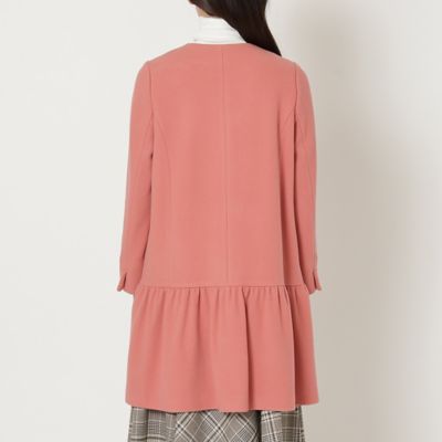 限定カラー】リボンウールコート（51106411） | Rose