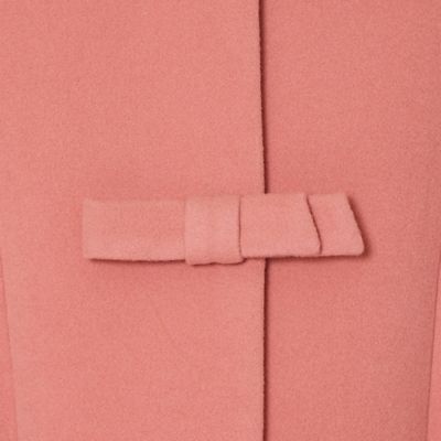 セール】【限定カラー】リボンウールコート（テーラード