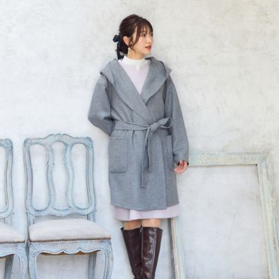 ダブルフェイスコート（51106504） | Rose Tiara (Women