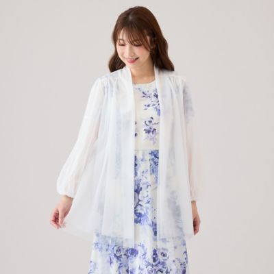Rose Tiara (Women/大きいサイズ)/ローズティアラ(大きいサイズ) 【紫外線対策】ソフトチュールカーディガン（５１１２３５０４）