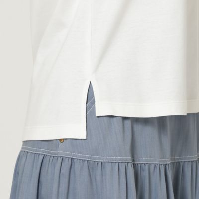 【接触冷感／手洗い可】ボリューム袖カットソー（５１１２４５０３）