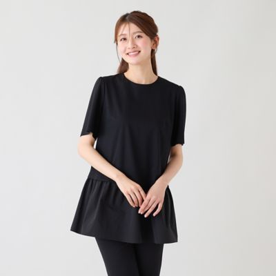 接触冷感】バックリボンチュニックカットソー（51124606
