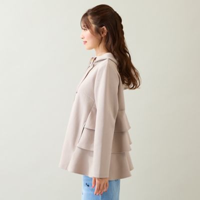 ダンボールニットフリルパーカー（51125502） | Rose