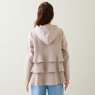 ダンボールニットフリルパーカー（51125502） | Rose