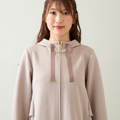 ダンボールニットフリルパーカー（51125502） | Rose