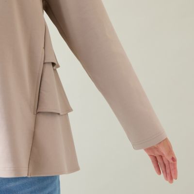 ダンボールニットフリルパーカー（51125502） | Rose Tiara