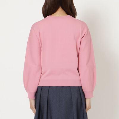 立体フラワーモチーフニットカーディガン（51131602） | Rose