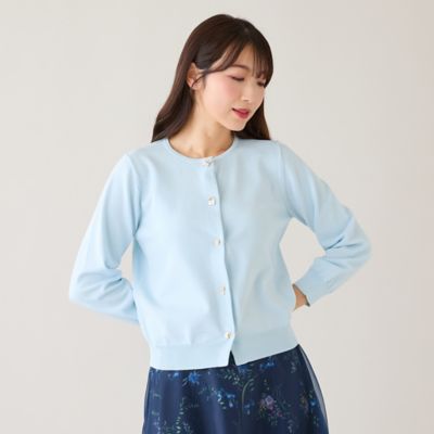 ファッションアイコンボタンニットカーディガン（51132601